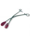 Uterine Holding Forceps with Rubber Jaws