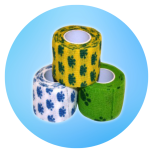 Cohesive Conforming Bandages, Patterned