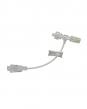 T-Connector, Luer Lock With Neutral Needle Free Valve Device