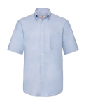 Mens Fruit of The Loom Short Sleeve Oxford Shirts