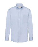 Mens Fruit of The Loom Long Sleeve Oxford Shirts