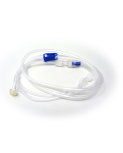 Low Pressure Extension Lines With Injection Port & C-Clamp