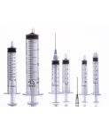 Troge 3-Part Syringes, Luer Slip