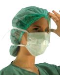 Surgical Face Mask with Eye Shield