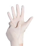 Latex Examination Gloves, Powdered