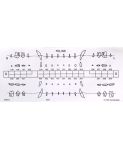 Big-O DentaLabels Dental Chart