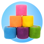 Cohesive Conforming Bandages, Luminous Colours