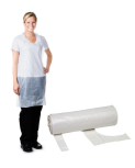 White Aprons on a Roll