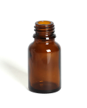 Amber Newark Dropper Glass Bottle (Uncapped)