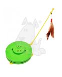 CA&T Two-in-One Flying Feather & Mouse Cat Game