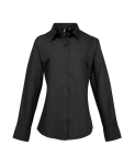 Premier Womens Poplin Supreme Long Sleeve Shirts