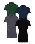Pro RTX Womens Short Sleeve Polo Shirts