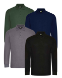 Pro RTX Long Sleeve Polo Shirts